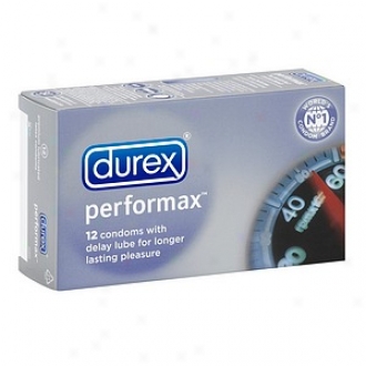 Durex Lubricated Latex Condoms, Performax