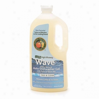 Earth Friendly Products Wave Automatic Dishwashing Gel Free And Clear 40oz