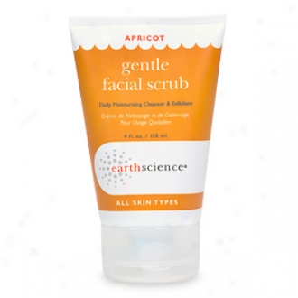 Earth Science Gentle Facial Scrub, Apricot