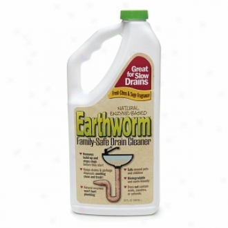 Earthworm Natural Enzyme-based Family-safe Drain Cleaner