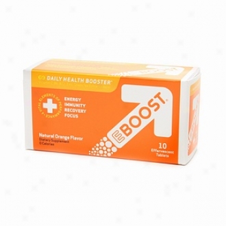 Eboost Daily Health Booster Effervescent Tablets, Orange