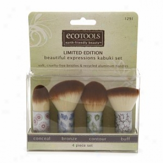 Eco Tools Limited Edition Beautiful Expressions Kabuki Set