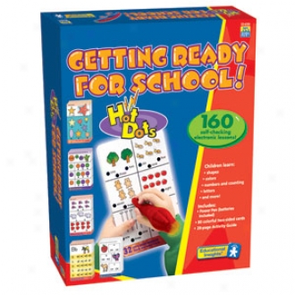 Educational Insights Hot Dots, Getting Ready For Tutor, Ei-6106 Ages 4+