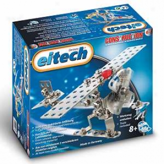 Eitech Basic Mini Airplane And Helicopter Construction Set Ages 8+