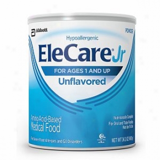 Elecare Jr Amino Acid Based Medical Food, Powder, Ages 1+, Unflavored