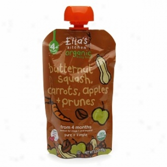 Ella's Kitchen Organic Baby Food: Butternut Squash, Carrots, Apples + Prunes, 4m+