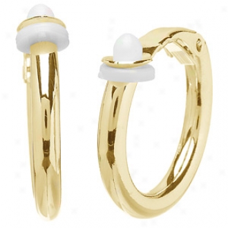 Emitations Charline's Clip On Hoop Earrings - Smal,l Gold