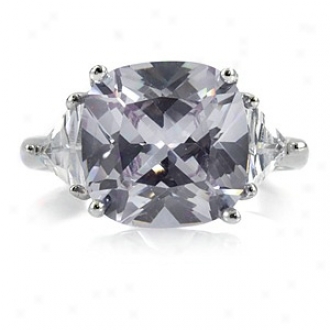 Emitations Cz Engagement Ring - Jennifer Lopez Inspired Lavender, 9