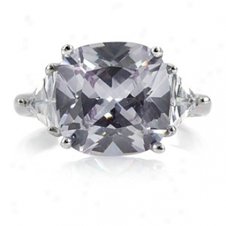 Emitations Cz Engagement Ring - Jennifer Lopez Inspired Lavender, 7