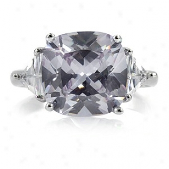 Emitations Cz Engagement Ring - Jennifer Lopez Inspired Lavender, 8