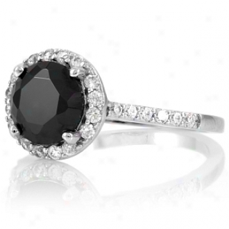 Emitations Faux Carrie's Black Diamond Ring Petite Inspired By Sex And The City 2, 10