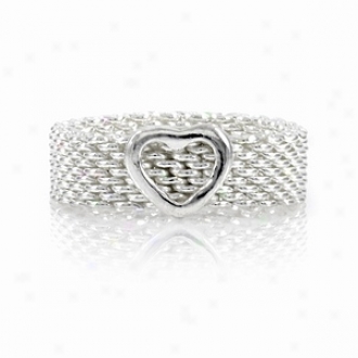 Emitations Heart Charm Promise Ring Ensnare Designer Inspired, 8