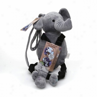 Endangered Species By Sud Smart Follow Me 2-in-1 Backpack Saftey Harness, Elephant