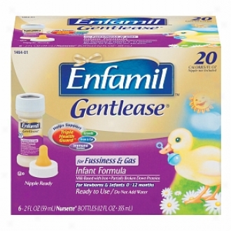Enfami1 Gentlease Babe Formula For Fussiness & Gas, Nursettes, 0-12 Months