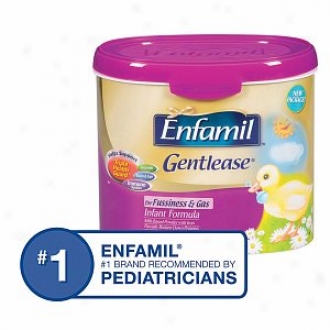 Enfamil Gentlease Infant Formula For Fussiness & Aeriform fluid, Powder, 0-12 Months