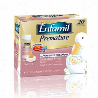 Enfamil Prematue Low Iron Milk Based Infant Formula, 20 Calories/fl Oz.