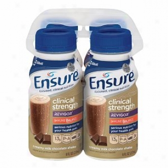 Ensure Clinical Strength Food Shake With Revigor & Immune Balance, Creamy Milk Chocolate