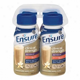 Ensure Clinical Strength Nutrition Shake Witj Revigor & Immune Balance, Homemade Vanilla