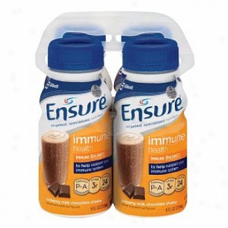 Ensure Immune Health Nutrition Shake With Immune Balance, Creamy Milk Chocolate