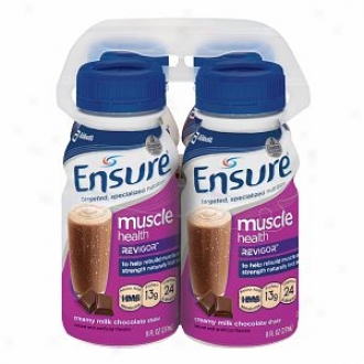 Ensure Muscle Soundness Nutrition Shka eWith Revigor, Creamy Milk Chocolate