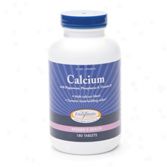 Enzymatic Therapy Calcium With Magnesium, Phosphorus & Vitamin D, Tablets