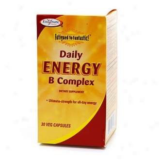 Enzymatic Therapy FatiguedT o Fantastic! Daily Capacity of work B Complex, Veg Capsules