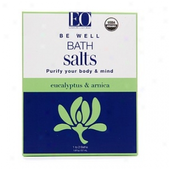 Eo Single Serve Bath Salt, Be Sufficiently- Eucalyptus & Arnica