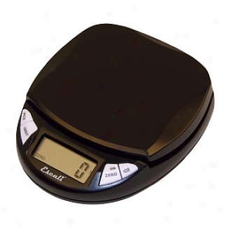 Escali Pico Divital Scale 11lb/5kg, Silver Midnight Black