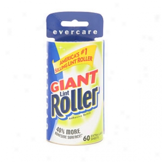 Evercare Gant Lint Roller, 60 Extra Large Sheets, Refill
