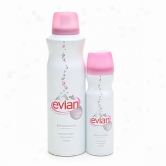 Evian Spray Brumisateur Mineral Water + Travel-size