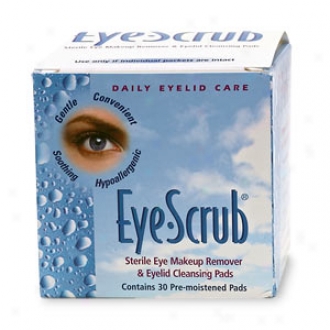 Eye Scrub Sterile Eye Makeup Remover & Eyelid Cleansing Pads