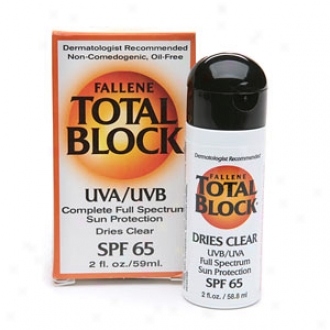 Fallene Total Block Sunblock, Clear Spf 65