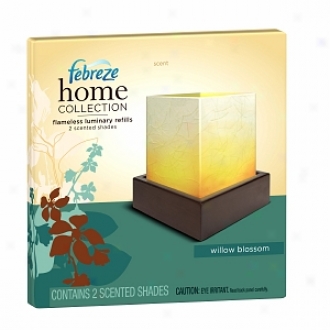 Febreze Home Collectioh Flameless Luminary Refill Shades, Willow Blossom