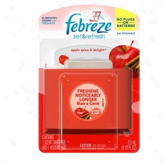 Febreze Set & Refresh Air Freshener, Apple Splce & Delight