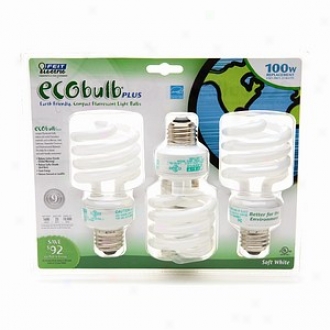Feit Ecobulb More, 23 Watt Compact Fluoresxent Bulbs
