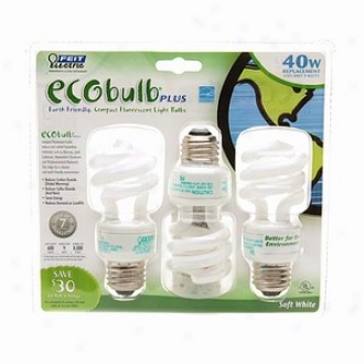 Feit Ecobulb More, 9 Watt Compact Fluorescent Bulbs