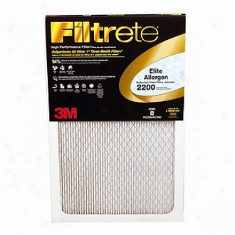 Filtrete Elite Allergen Reduction Filter, 2200 Mpr, 14x20x1