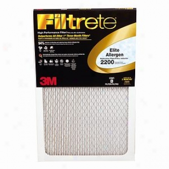 Filtrete Elite Allergen Reduction Filter, 2200 Mpr, 16x25x1