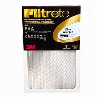 Filtret3 Elite Allergen Resolution Filter, 2200 Mpr, 20x25x1