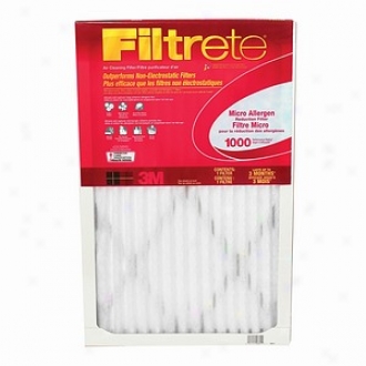 Filtrete Micro Allergen Reduction Filter, 1000 Mpr, 20x25x1