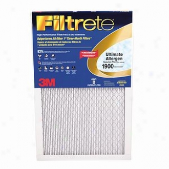 Filtrete Ultimate Allergen Reduction Filter, 1900 Mpr , 20x20x1