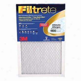 Filtrete Ultimate Allergen Reduction Filter, 1900 Mpr, 20x25x1