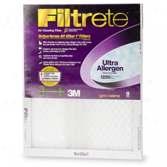 Filtrete Ultra Allergen Reduction Filter, 1250 Mpr, 14x25x1