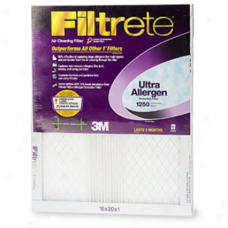 Filtrete Ultra Allergen Reduction Filter, 1250 Mpr, 16x25x1