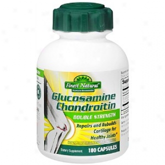 Finest Natural Glucosamine Chondroitin Double Strength Capsules