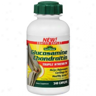 Finest Natural Glucosamine Chondroitin Triple Strength Caplets