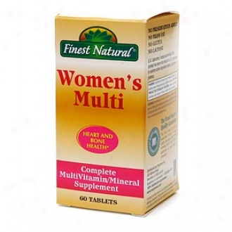 Finest Natural Women's Multi Complete Multivitamin/mineral Addition  Tablets