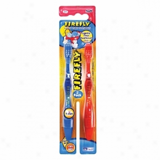 Firefly Kids! Lightup Timer Toothbrush, Soft