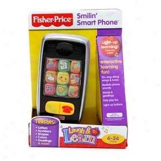 Fisher-price Laugh & Learn Smilin' Smart Phone, 6-36 Months