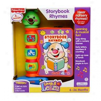 Fisher-price Laugh & Learn Storybook Rhymes, Ages 6-36 Months